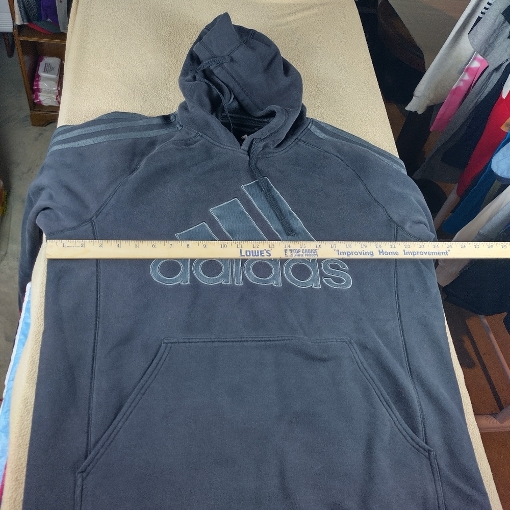 Adidas Men's Size Large Hoodie Pullover Fleece Force Urban Wear City Fashion - Picture 10 of 11